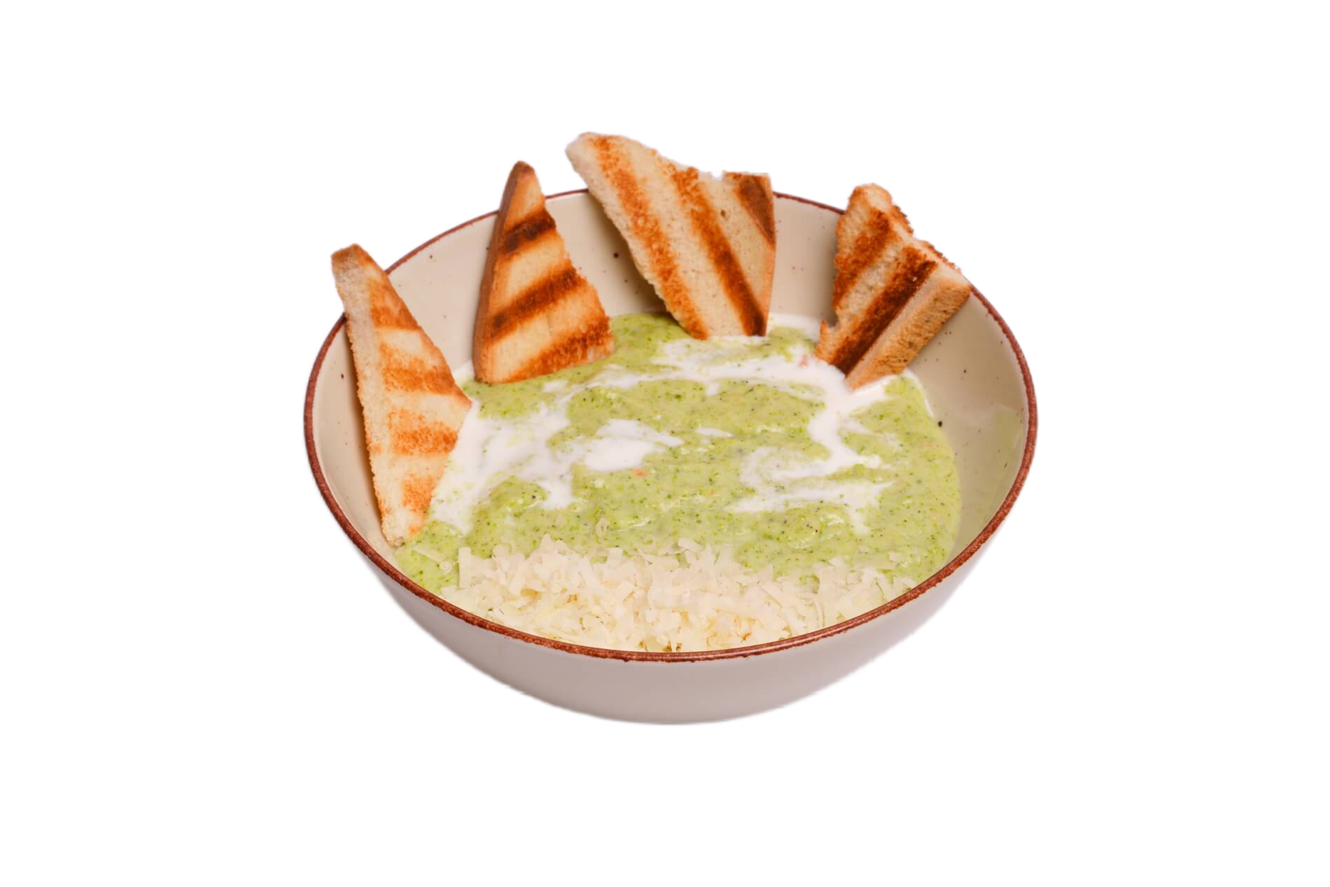 Крем суп брокколи